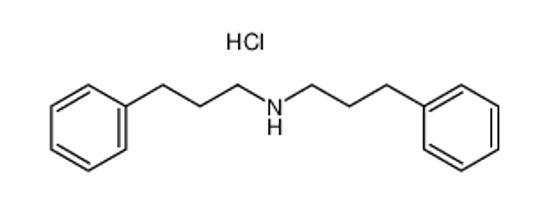 Picture of bis-(3-phenyl-propyl)-amine; hydrochloride