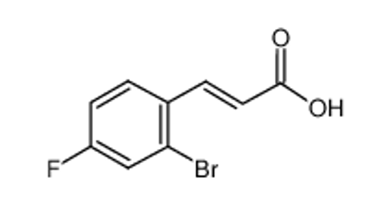 Picture of 2-BROMO-4-FLUOROCINNAMIC ACID