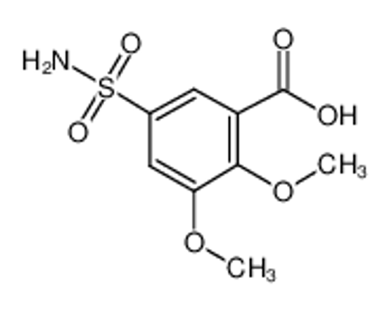 Picture of 5-(Aminosulfonyl)-2,3-dimethoxybenzoic Acid