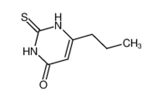 Picture of 6-propyl-2-thiouracil