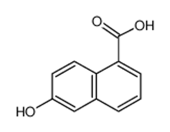 Picture of 6-hydroxynaphthalene-1-carboxylic acid