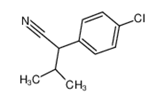 Picture of 2-(4-chlorophenyl)-3-methylbutanenitrile