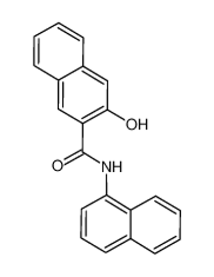 Picture of 3-Hydroxy-N-naphthalen-1-ylnaphthalene-2-carboxamide