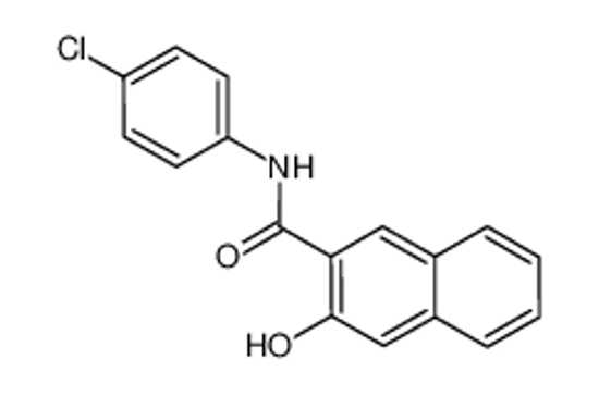Picture of N-(4-chlorophenyl)-3-hydroxynaphthalene-2-carboxamide