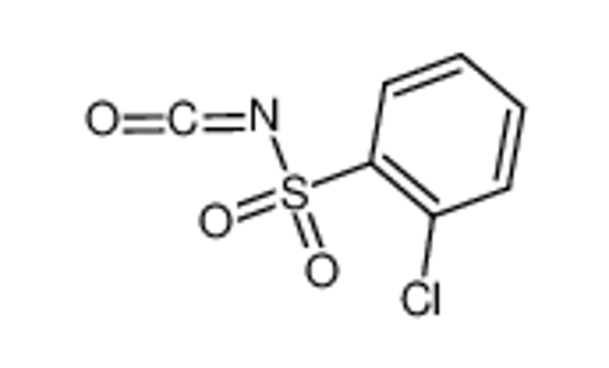 Picture of 2-chloro-N-(oxomethylidene)benzenesulfonamide