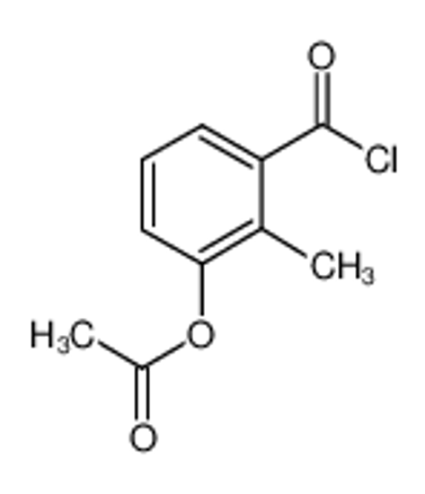 Picture of 3-ACETOXY-2-METHYLBENZOYL CHLORIDE