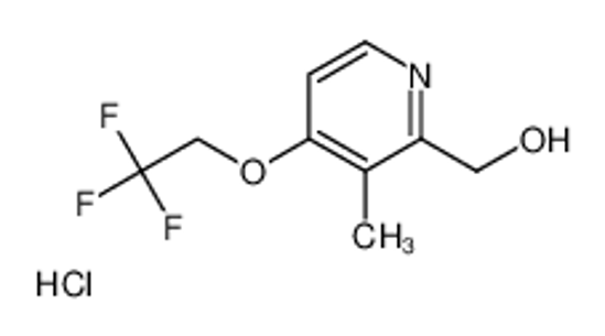 Picture of [3-methyl-4-(2,2,2-trifluoroethoxy)pyridin-2-yl]methanol,hydrochloride