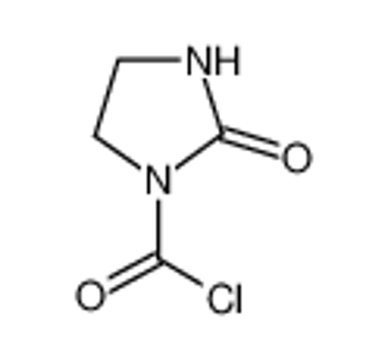 Picture of 2-Oxo-1-imidazolidinecarbonyl chloride