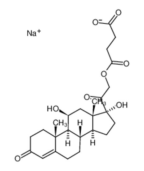 Picture of Hydrocortisone Hemisuccinate Sodium Salt