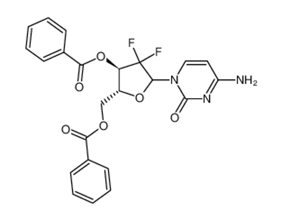 Picture of 2',2'-Difluoro-2'-deoxycytidine-3',5'-dibenzoate