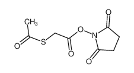 Изображение (2,5-dioxopyrrolidin-1-yl) 2-acetylsulfanylacetate