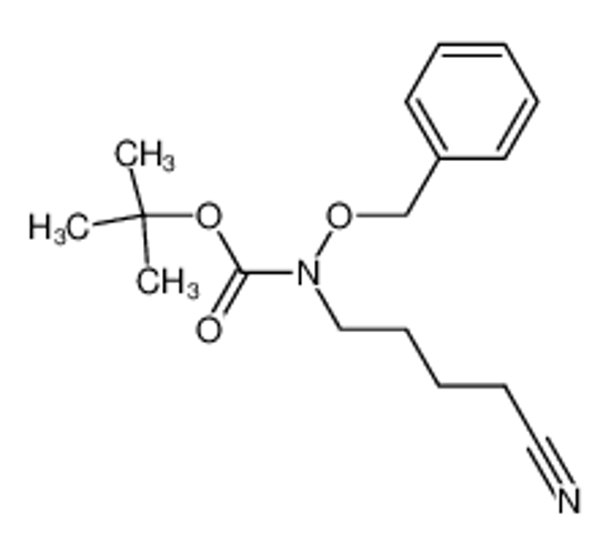 Picture of tert-butyl N-(4-cyanobutyl)-N-phenylmethoxycarbamate