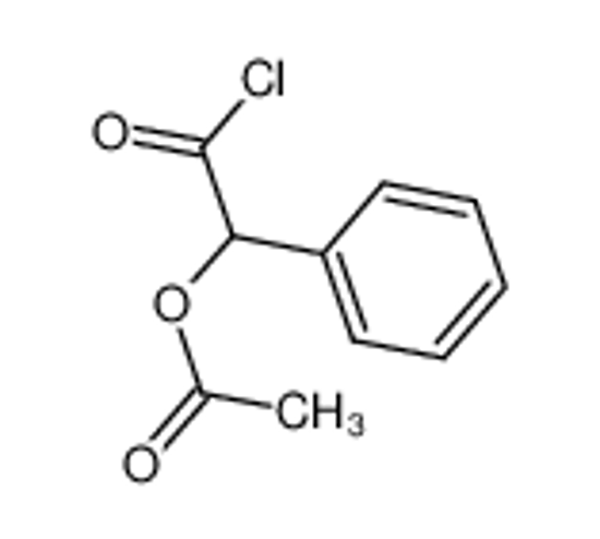 Picture of (2-chloro-2-oxo-1-phenylethyl) acetate