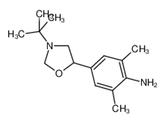 Picture of 4-(3-tert-butyl-1,3-oxazolidin-5-yl)-2,6-dichloroaniline