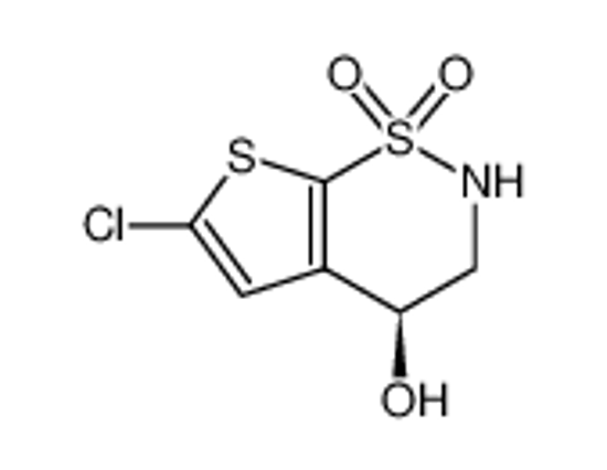 Picture of (S)-6-Chloro-4-hydroxy-3,4-dihydro-2H-thieno[3,2-e][1,2]thiazine 1,1-dioxide