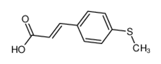 Picture of 3-[4-(Methylsulfanyl)Phenyl]Acrylic Acid