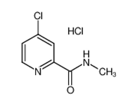 Picture of 4-chloro-N-methylpyridine-2-carboxamide,hydrochloride