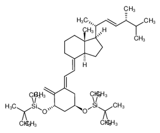Picture of [[(1a,3b,5E,7E,22E)-9,10-Secoergosta-5,7,10(19),22-tetraene-1,3-diyl]bis(oxy)]bis[(1,1-dimethylethyl)dimethylsilane]