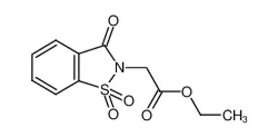 Picture of ethyl 2-(1,1,3-trioxo-1,2-benzothiazol-2-yl)acetate
