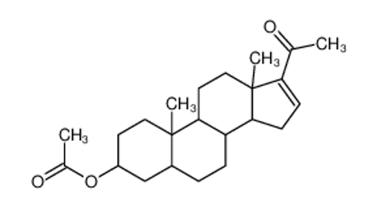 Picture of (17-acetyl-10,13-dimethyl-2,3,4,5,6,7,8,9,11,12,14,15-dodecahydro-1H-cyclopenta[a]phenanthren-3-yl) acetate