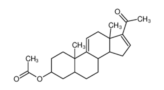 Picture of [(3S,5S,8S,10S,13S,14S)-17-acetyl-10,13-dimethyl-2,3,4,5,6,7,8,12,14,15-decahydro-1H-cyclopenta[a]phenanthren-3-yl] acetate