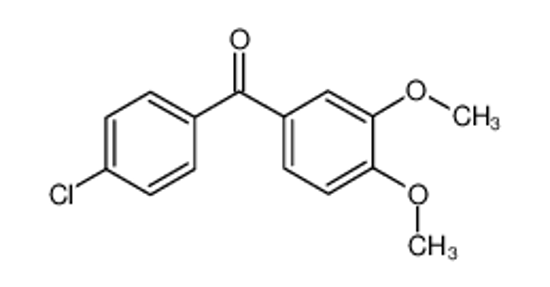 Picture of (4-chlorophenyl)-(3,4-dimethoxyphenyl)methanone