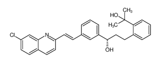 Picture of (S)-1-(3-(2-(7-Chloroquinolin-2-yl)vinyl)phenyl)-3-(2-(2-hydroxypropan-2-yl)phenyl)propan-1-ol