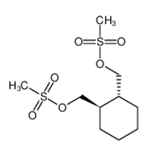 Picture of [(1R,2R)-2-(methylsulfonyloxymethyl)cyclohexyl]methyl methanesulfonate