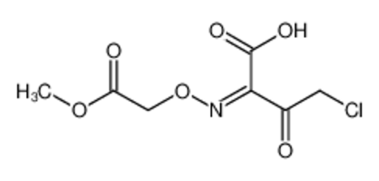 Picture of 4-Chloro-2-((2-methoxy-2-oxoethoxy)-imino)-3-oxobutanoic acid