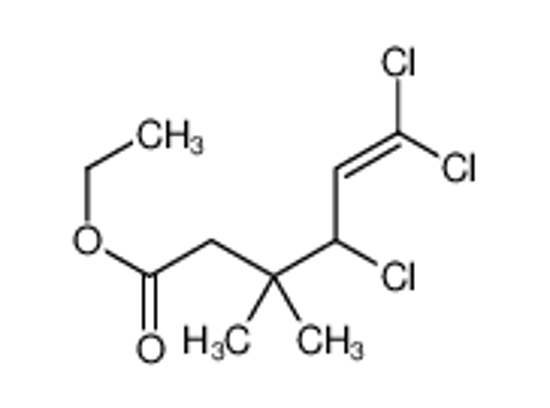 Picture of Ethyl 4,6,6-trichloro-3,3-dimethyl-5-hexenoate