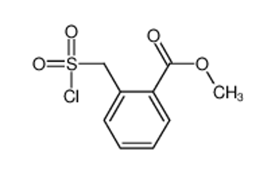 Picture of methyl 2-(chlorosulfonylmethyl)benzoate