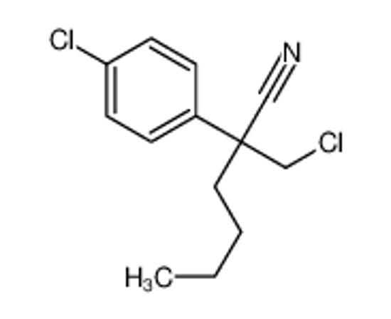 Picture of 2-(chloromethyl)-2-(4-chlorophenyl)hexanenitrile