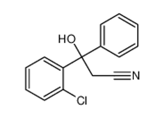 Picture of 3-(2-chlorophenyl)-3-hydroxy-3-phenylpropanenitrile
