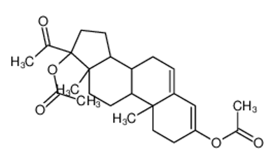 Imagem de [(8R,9S,10R,13S,14S,17R)-17-acetyl-17-acetyloxy-10,13-dimethyl-1,2,7,8,9,11,12,14,15,16-decahydrocyclopenta[a]phenanthren-3-yl] acetate