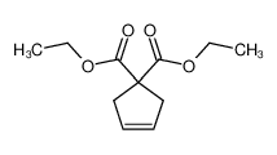 Imagem de cyclopent-3-ene-1,1-dicarboxylic acid diethyl ester