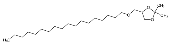 Picture of 1-O-octadecyl isopropylideneglycerol