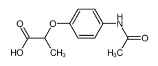 Picture of 2-(4-acetylamino-phenoxy)-propionic acid