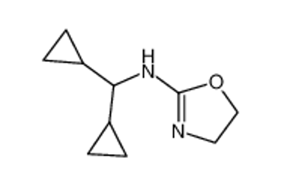 Picture of N-(dicyclopropylmethyl)-4,5-dihydro-1,3-oxazol-2-amine