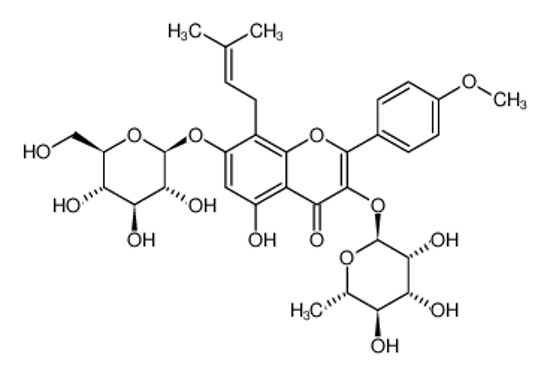 Picture of icariin（Epimedium P.E.）