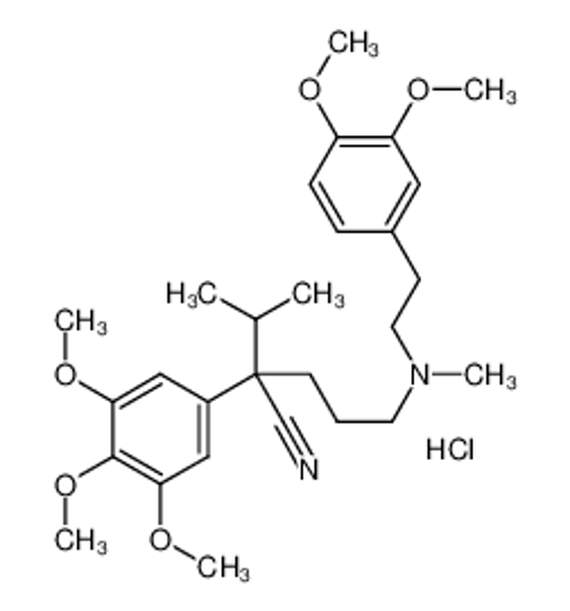 Picture of METHOXYVERAPAMIL HYDROCHLORIDE