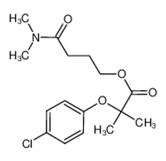 Picture of [4-(dimethylamino)-4-oxobutyl] 2-(4-chlorophenoxy)-2-methylpropanoate