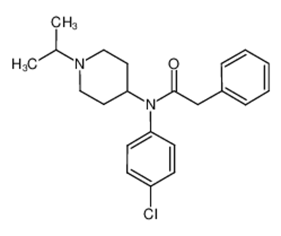 Picture of N-(4-chlorophenyl)-2-phenyl-N-(1-propan-2-ylpiperidin-4-yl)acetamide