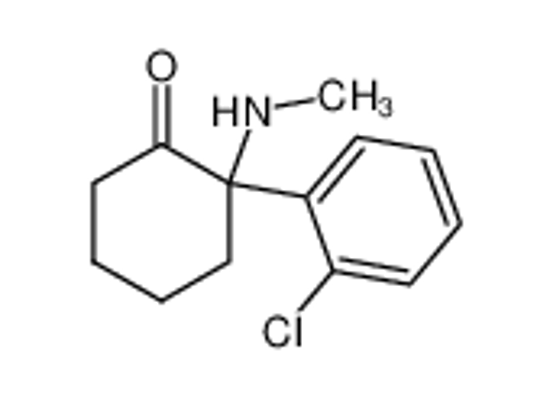 Изображение Cyclohexanone, 2-(o-chlorophenyl)-2-(methylamino)-, (.+-.)-