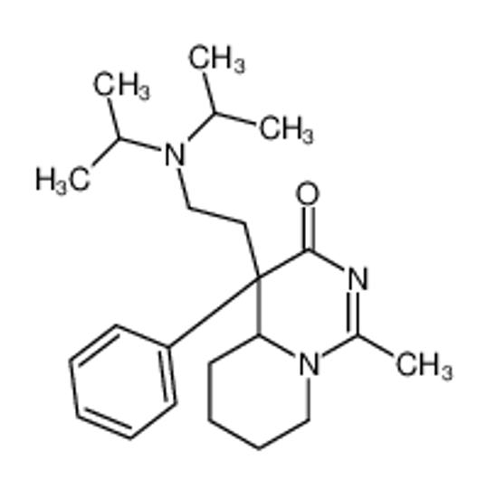 Изображение (4R,4aR)-4-[2-(Diisopropylamino)ethyl]-1-methyl-4-phenyl-4,4a,5,6 ,7,8-hexahydro-3H-pyrido[1,2-c]pyrimidin-3-one