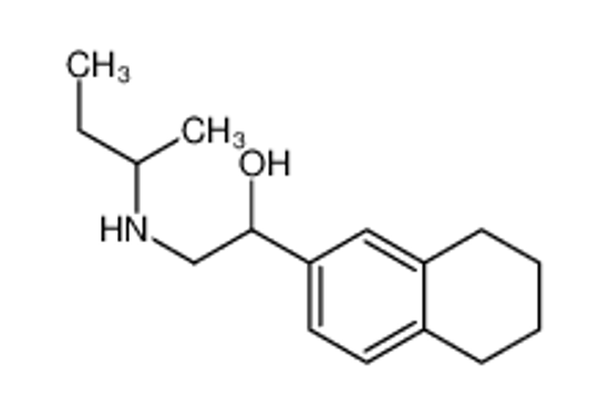 Picture of 2-(butan-2-ylamino)-1-(5,6,7,8-tetrahydronaphthalen-2-yl)ethanol