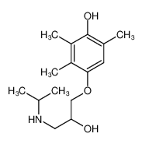 Picture of 4-[2-hydroxy-3-(propan-2-ylamino)propoxy]-2,3,6-trimethylphenol