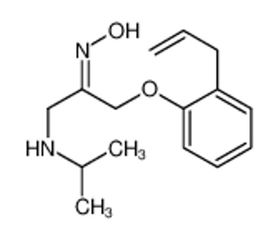 Picture of (NZ)-N-[1-(propan-2-ylamino)-3-(2-prop-2-enylphenoxy)propan-2-ylidene]hydroxylamine