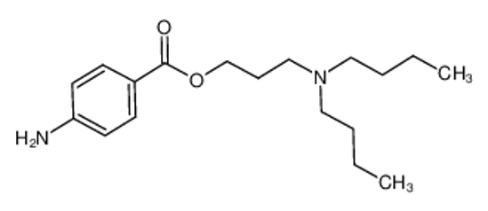 Picture of 3-(dibutylamino)propyl 4-aminobenzoate