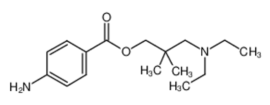 Picture of 1-Propanol, 2-[(diethylamino)methyl]-2-methyl-, 1-(4-aminobenzoate)