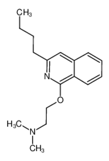 Picture of 2-(3-butylisoquinolin-1-yl)oxy-N,N-dimethylethanamine